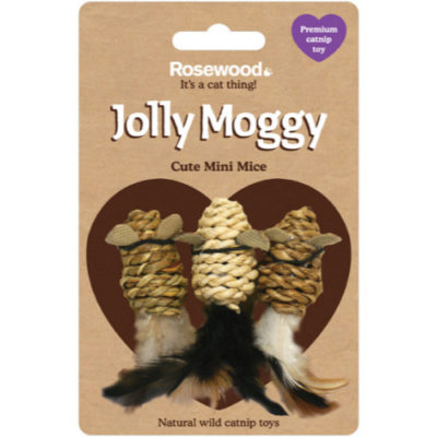 Jolly Moggy Catnip Mini Mice Cat Toy Jolly Moggy Catnip Mini Mice Cat Toy
